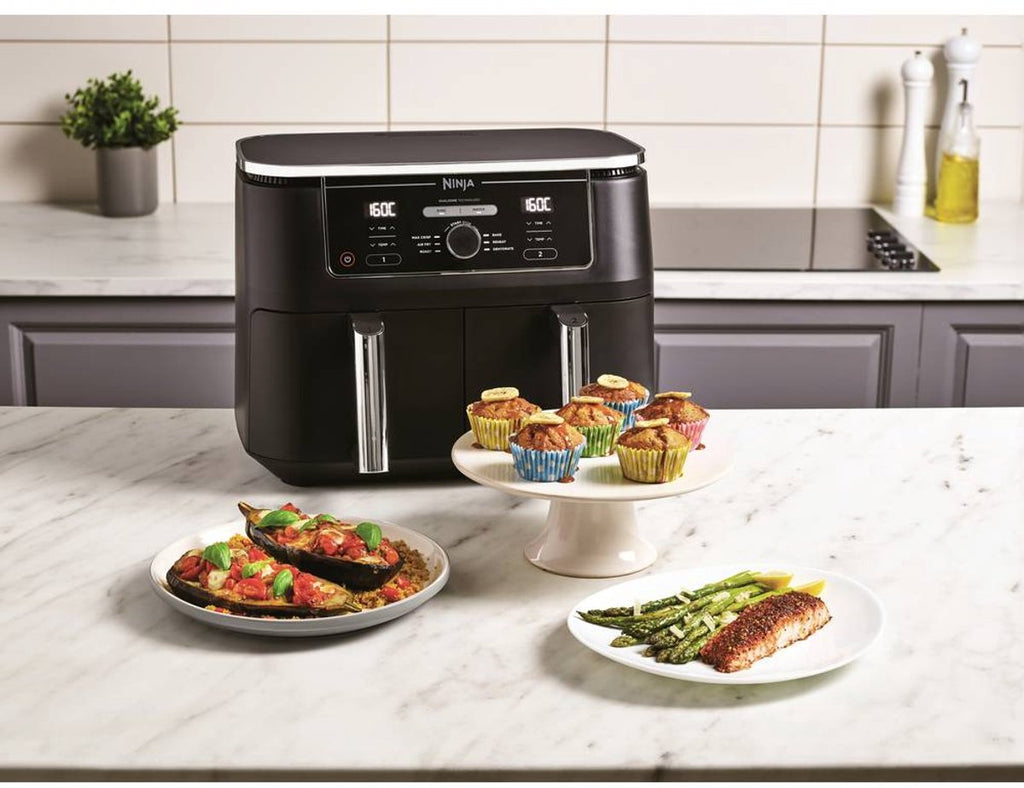 Ninja Foodi MAX Dual Zone AF400EU Airfryer – 9.5L Dubbele Heteluchtfriteuse