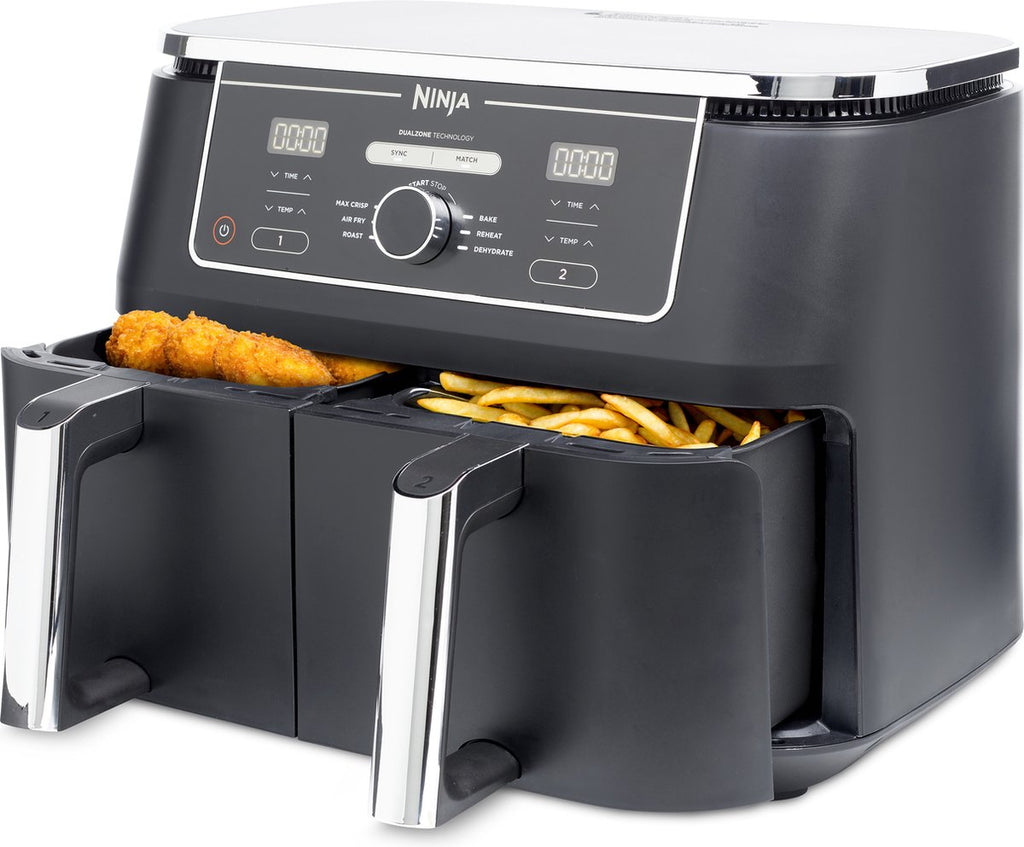Ninja Foodi MAX Dual Zone AF400EU Airfryer – 9.5L Dubbele Heteluchtfriteuse