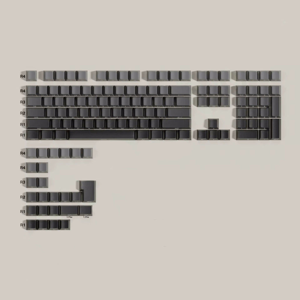 Gradient Keycaps — PBT Keycap Set (Side - lit) - chomi. - Mechanical Keyboard Nederland