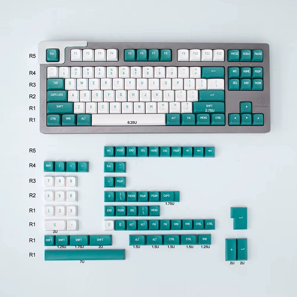 Obsidian Keycaps – PBT Keycap Set - chomi. - Mechanical Keyboard Nederland