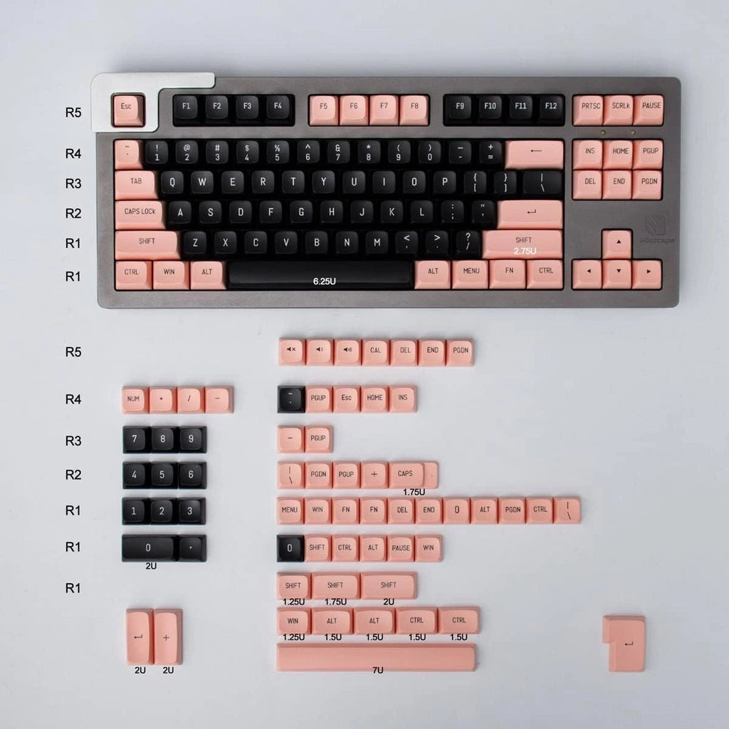 Obsidian Keycaps – PBT Keycap Set - chomi. - Mechanical Keyboard Nederland
